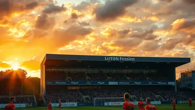 Luton Town Face Mark Burke Testimonial at Hitchin Town FC